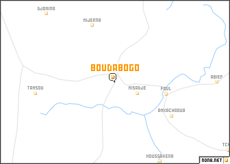 map of Boudabogo