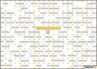 map of Boudenghien