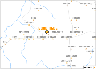 map of Boudingue