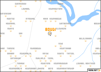 map of Boudi