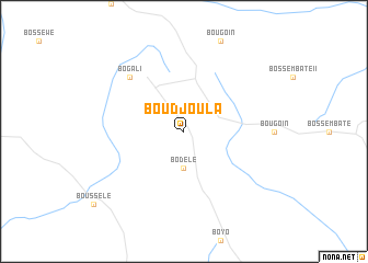 map of Boudjoula