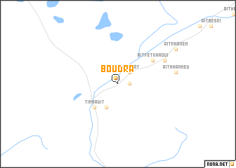 map of Bou Dra