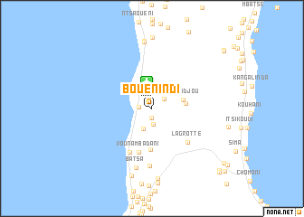map of Bouenindi