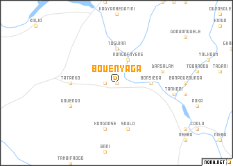 map of Bouèn Yaga