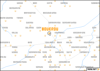 map of Bouérou