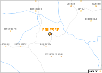 map of Bouessé