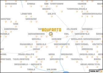 map of Boufanto