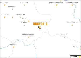 map of Bou Fatis