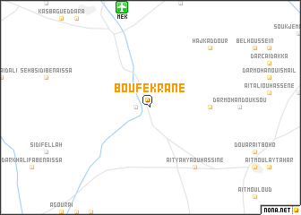 map of Bou Fekrane