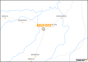 map of Bouforo