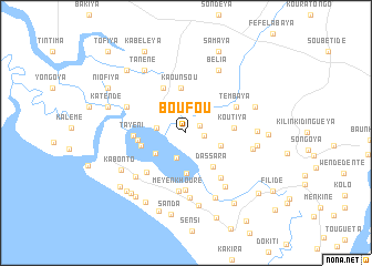 map of Boufou