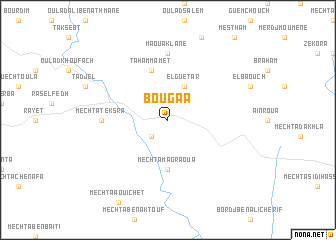 map of Bougaa