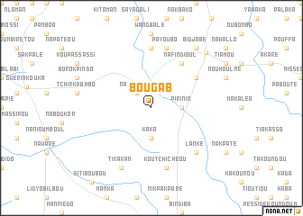 map of Bougab