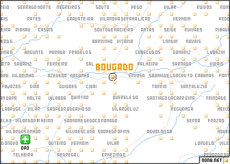 map of Bougado