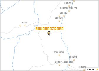 map of Bougang-Zaoro