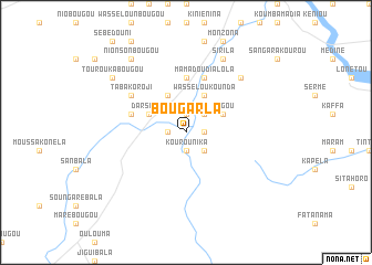 map of Bougarla