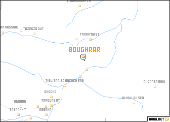 map of Boughrar