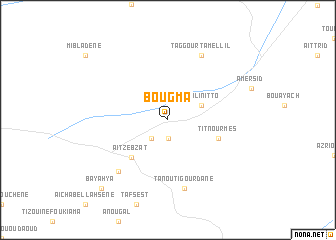 map of Bougma