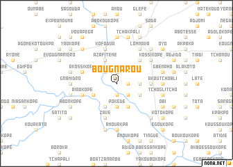 map of Bougnarou
