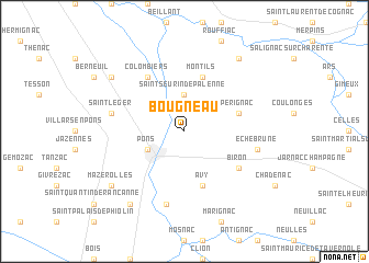 map of Bougneau