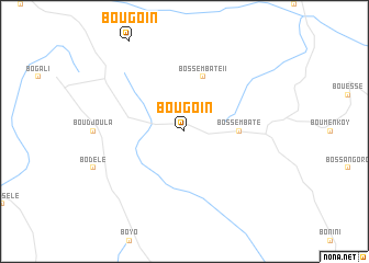 map of Bougoin