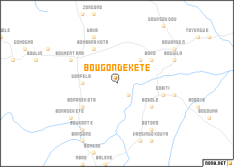 map of Bougonde-Kété