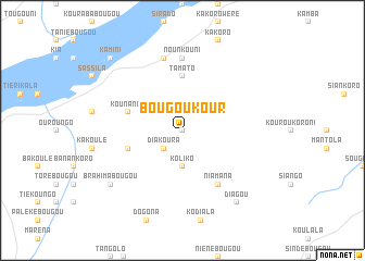 map of Bougoukour