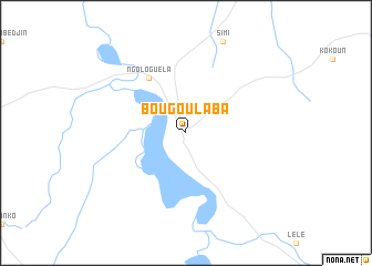 map of Bougoulaba