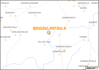 map of Bougoulan Foula