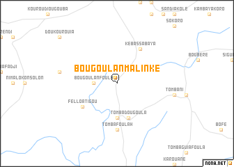 map of Bougoulan Malinké