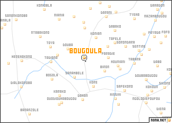 map of Bougoula