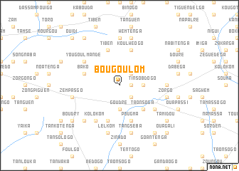 map of Bougoulom