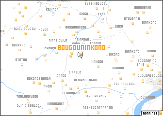 map of Bougouninkono