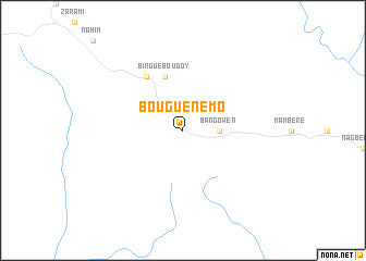 map of Bouguenemo