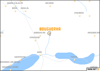 map of Bouguérha