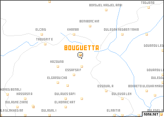 map of Bou Guetta