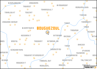 map of Bou Guezoul