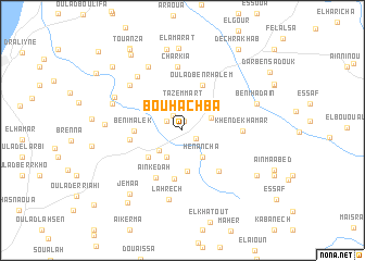 map of Bou Hachba