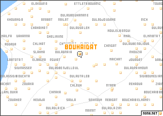 map of Bouhaïdat