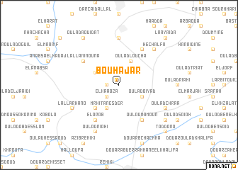 map of Bouhajar