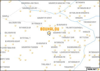 map of Bouhalou