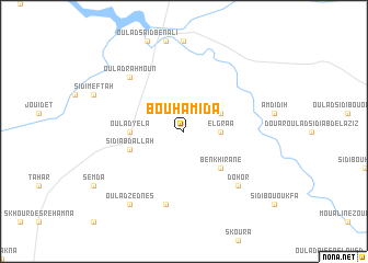 map of Bou Hamida