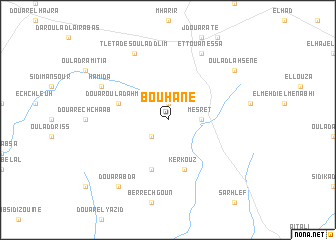 map of Bouhane