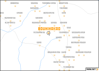 map of Bouhihakao