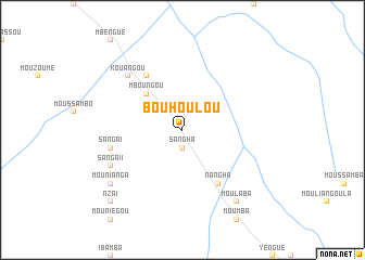 map of Bouhoulou