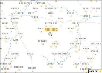 map of Bouiga