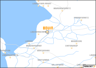 map of Bouin