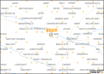 map of Bouin