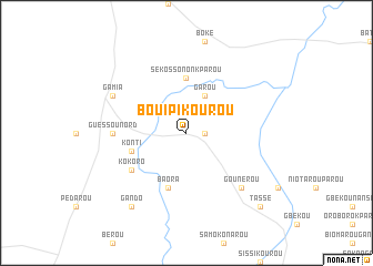 map of Bouipikourou