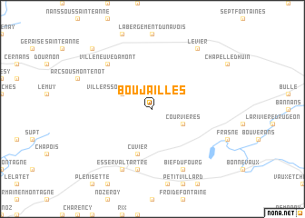 map of Boujailles